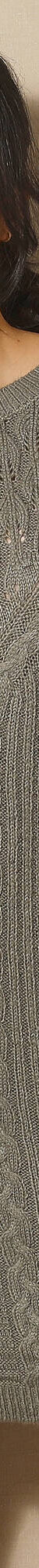 Robe pull torsadée  (kaki) Robe pull torsadée  (kaki)